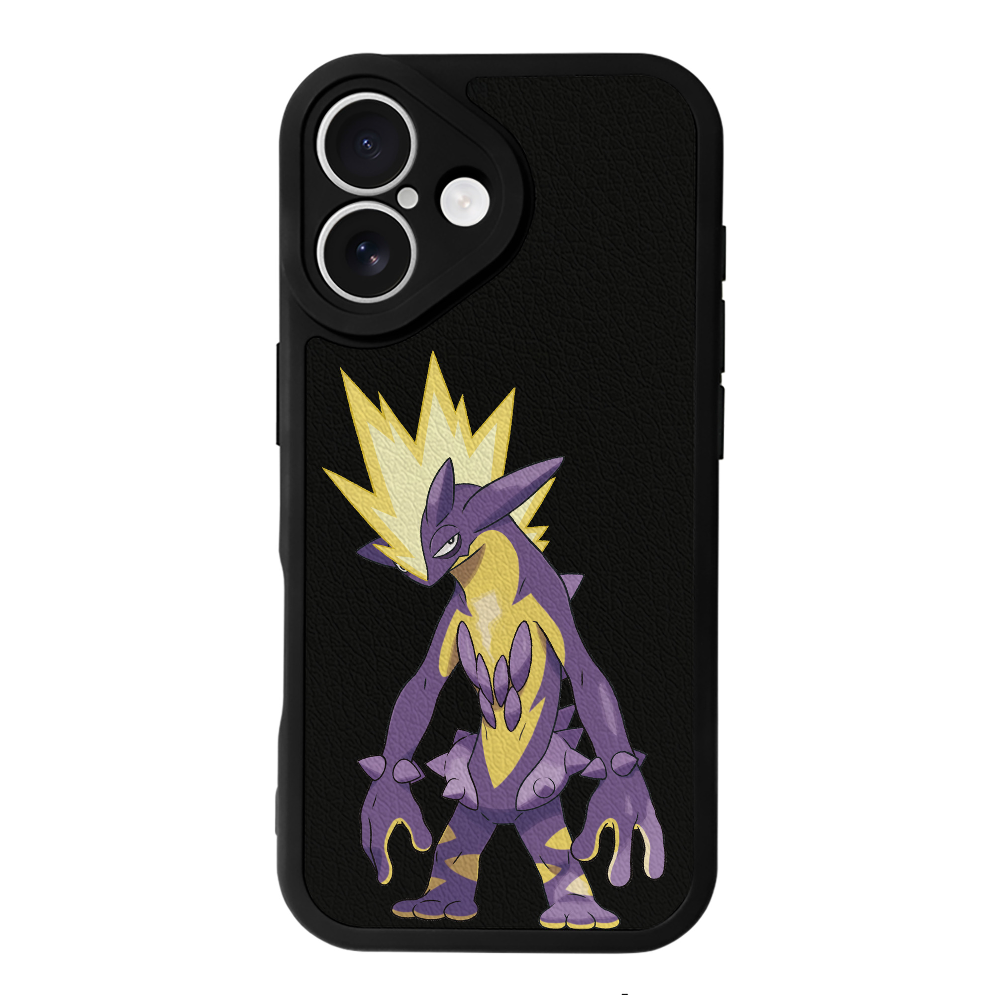 （画像用） ポケットモンスター Pokémon 【iPhone 16シリーズ対応】シリコンスマホケース（レザー調） 材質：シリコン